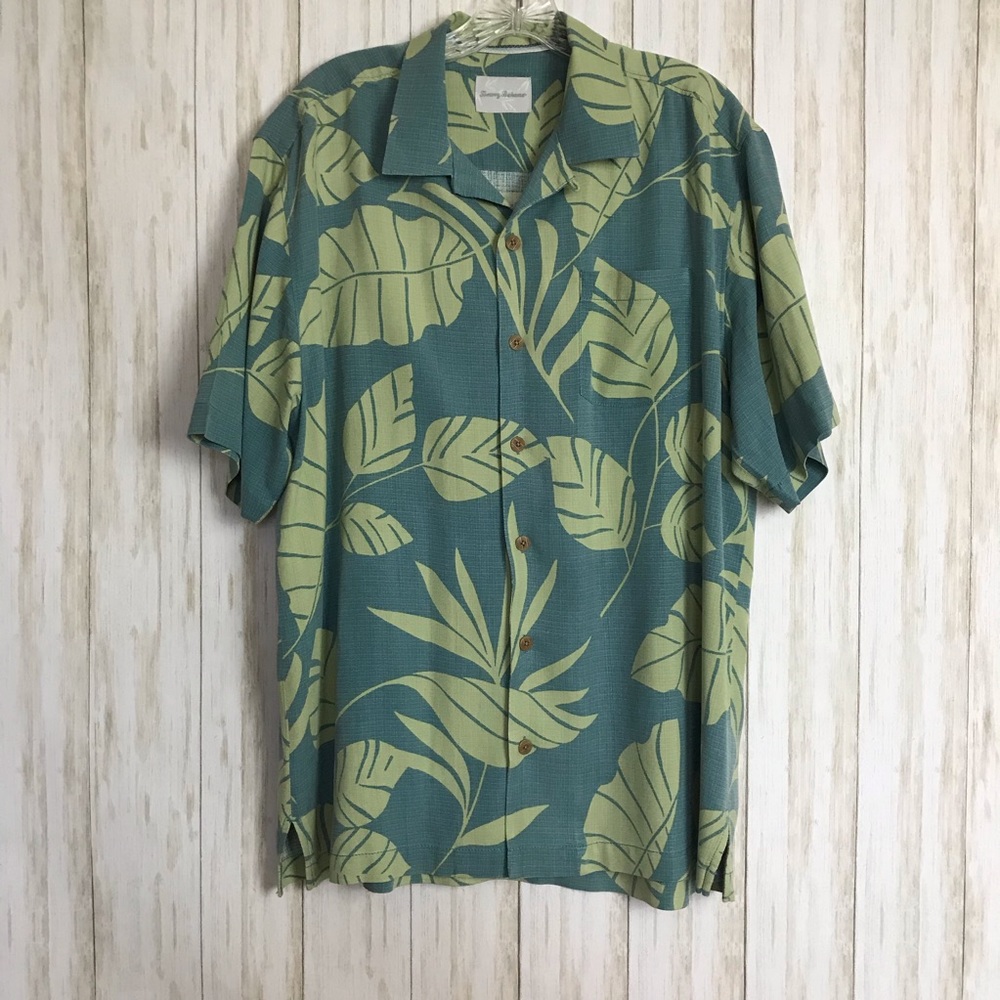 Tommy Bahama Silk Shirt Size Medium